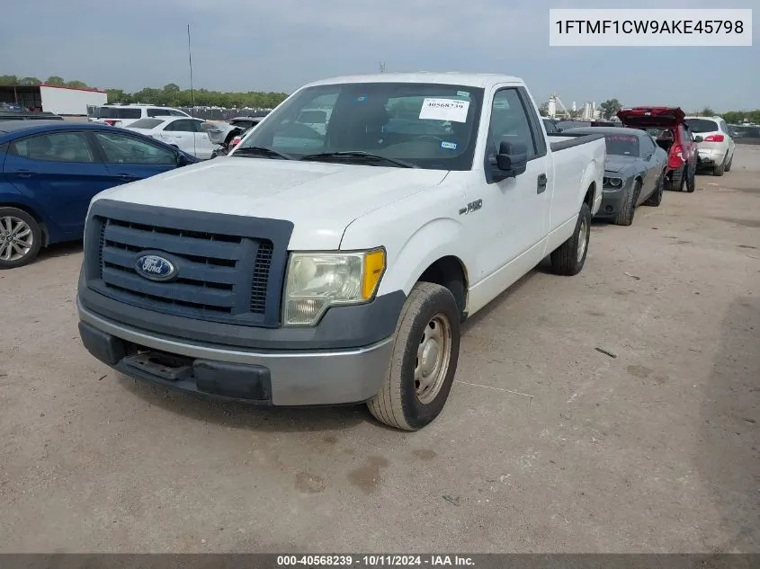 1FTMF1CW9AKE45798 2010 Ford F150