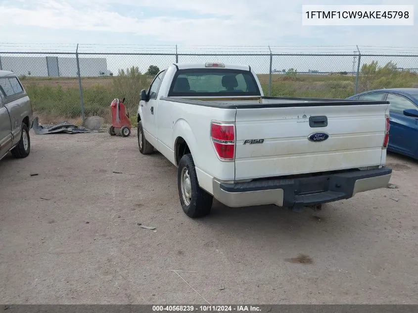 1FTMF1CW9AKE45798 2010 Ford F150