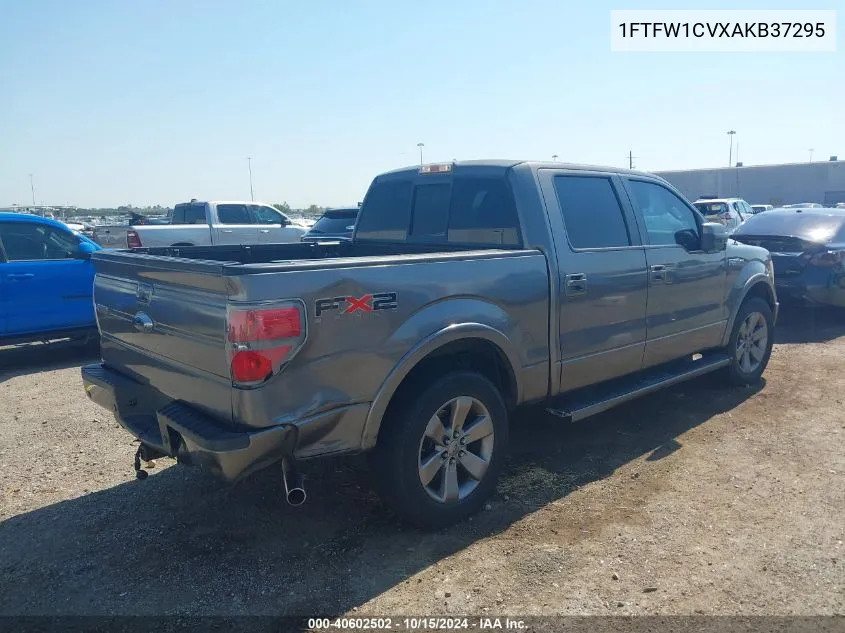 2010 Ford F-150 Fx2 Sport/Harley-Davidson/King Ranch/Lariat/Platinum/Xl/Xlt VIN: 1FTFW1CVXAKB37295 Lot: 40602502