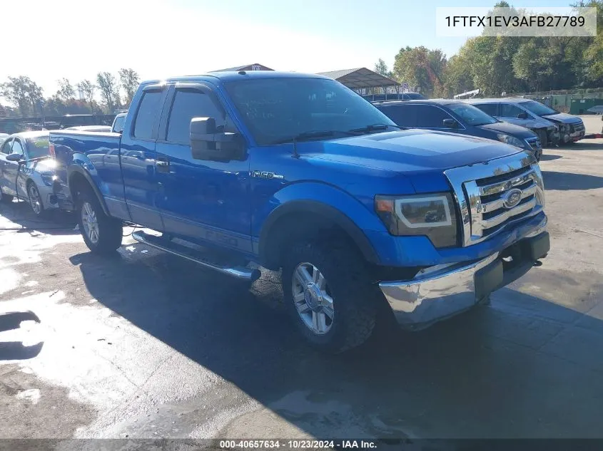 2010 Ford F-150 Fx4/Lariat/Xl/Xlt VIN: 1FTFX1EV3AFB27789 Lot: 40657634