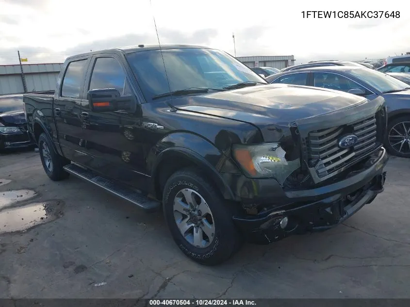 1FTEW1C85AKC37648 2010 Ford F-150 Fx2 Sport/Xl/Xlt