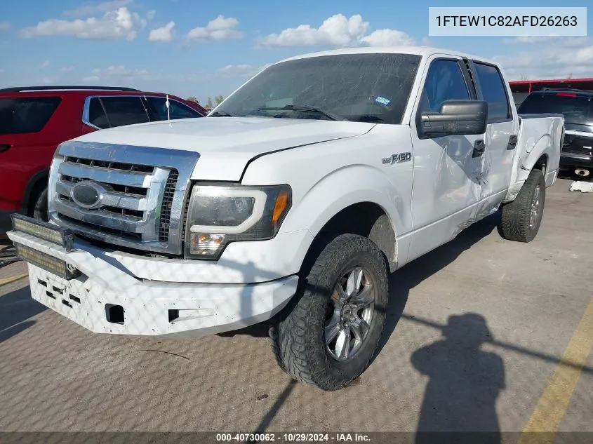 2010 Ford F-150 Fx2 Sport/Xl/Xlt VIN: 1FTEW1C82AFD26263 Lot: 40730062