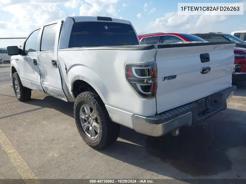 1FTEW1C82AFD26263 2010 Ford F-150 Fx2 Sport/Xl/Xlt