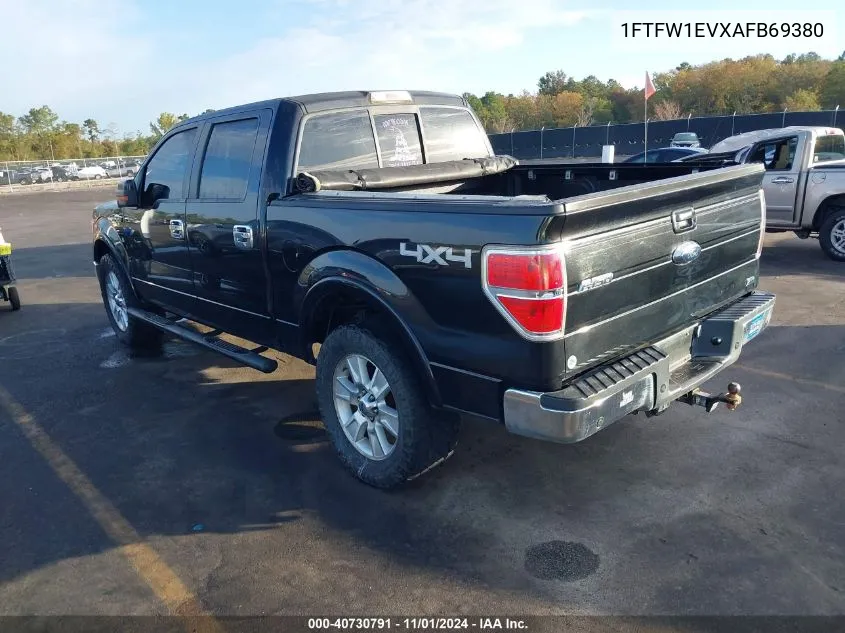 1FTFW1EVXAFB69380 2010 Ford F-150 Fx4/Harley-Davidson/King Ranch/Lariat/Platinum/Xl/Xlt