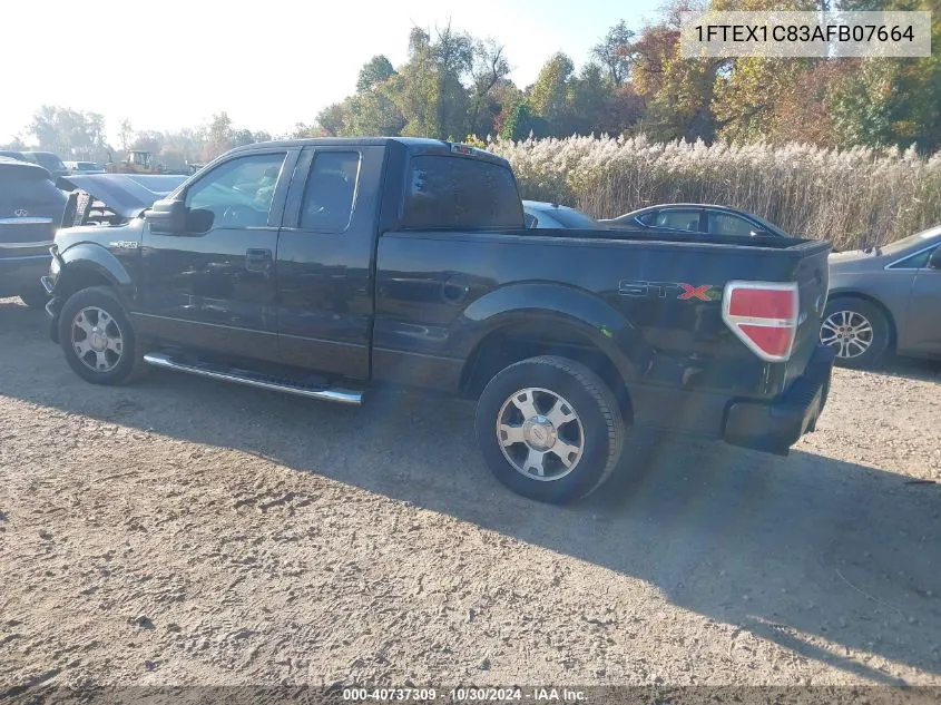 2010 Ford F-150 Fx2 Sport/Stx/Xl/Xlt VIN: 1FTEX1C83AFB07664 Lot: 40737309