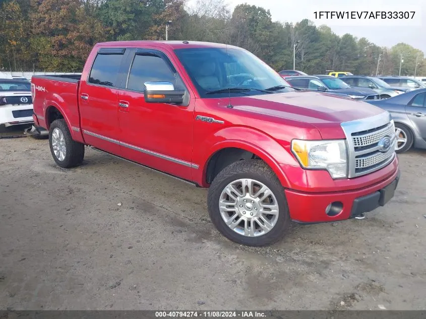 2010 Ford F-150 Fx4/Harley-Davidson/King Ranch/Lariat/Platinum/Xl/Xlt VIN: 1FTFW1EV7AFB33307 Lot: 40794274