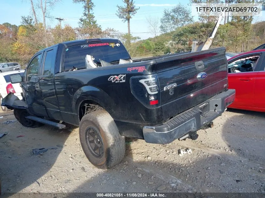 2010 Ford F-150 Fx4/Lariat/Xl/Xlt VIN: 1FTFX1EV2AFD69702 Lot: 40821051