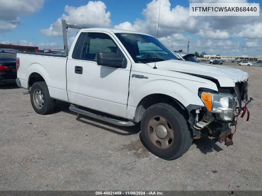 2010 Ford F-150 Stx/Xl/Xlt VIN: 1FTMF1CW5AKB68440 Lot: 40821459