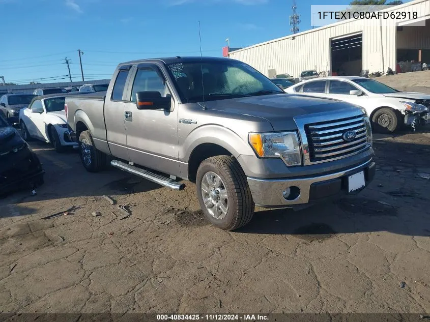 2010 Ford F-150 Fx2 Sport/Stx/Xl/Xlt VIN: 1FTEX1C80AFD62918 Lot: 40834425