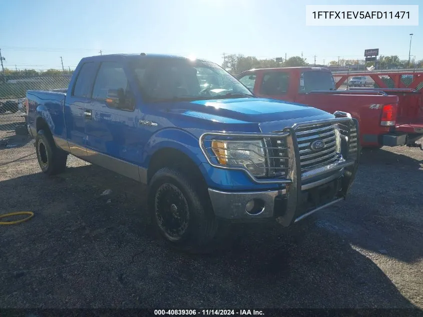 1FTFX1EV5AFD11471 2010 Ford F-150 Fx4/Lariat/Xl/Xlt