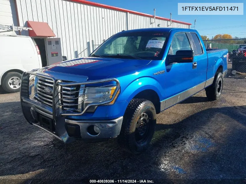 1FTFX1EV5AFD11471 2010 Ford F-150 Fx4/Lariat/Xl/Xlt