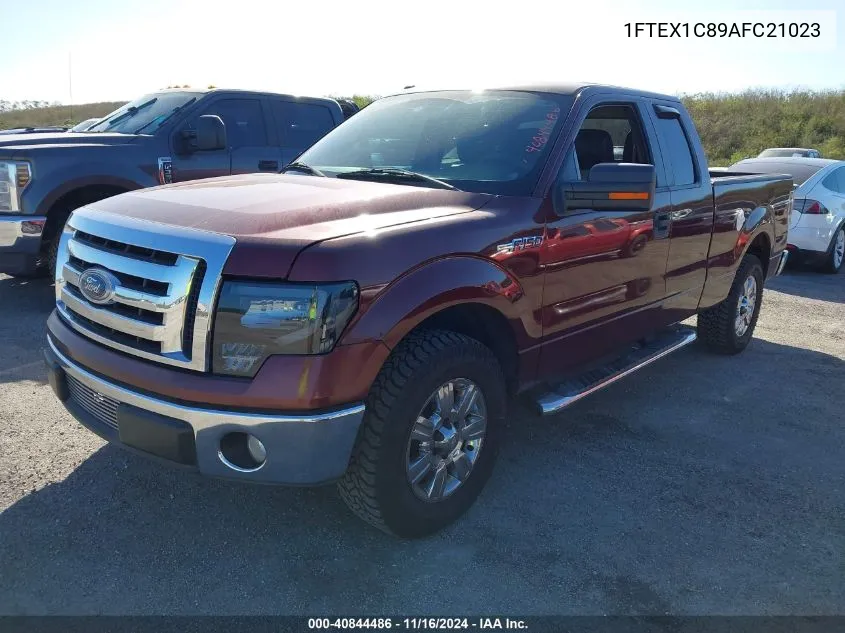 2010 Ford F-150 Fx2 Sport/Stx/Xl/Xlt VIN: 1FTEX1C89AFC21023 Lot: 40844486