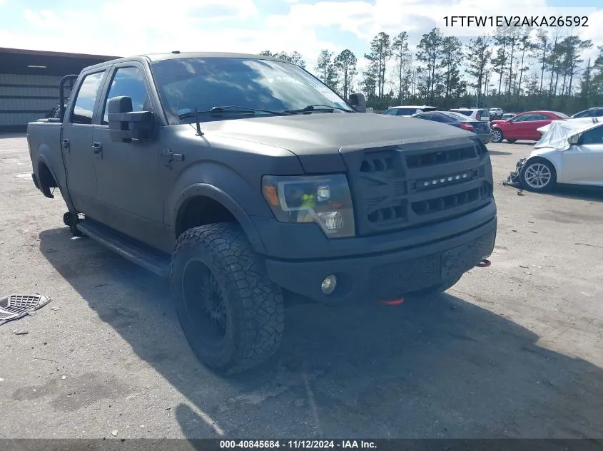 2010 Ford F-150 Fx4/Harley-Davidson/King Ranch/Lariat/Platinum/Xl/Xlt VIN: 1FTFW1EV2AKA26592 Lot: 40845684