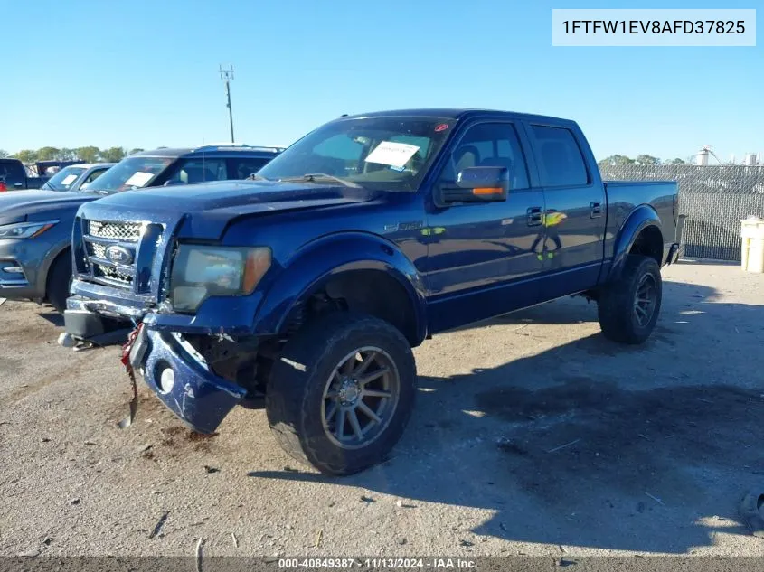 2010 Ford F-150 Fx4/Harley-Davidson/King Ranch/Lariat/Platinum/Xl/Xlt VIN: 1FTFW1EV8AFD37825 Lot: 40849387