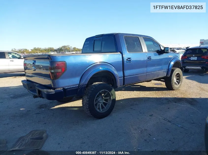 2010 Ford F-150 Fx4/Harley-Davidson/King Ranch/Lariat/Platinum/Xl/Xlt VIN: 1FTFW1EV8AFD37825 Lot: 40849387