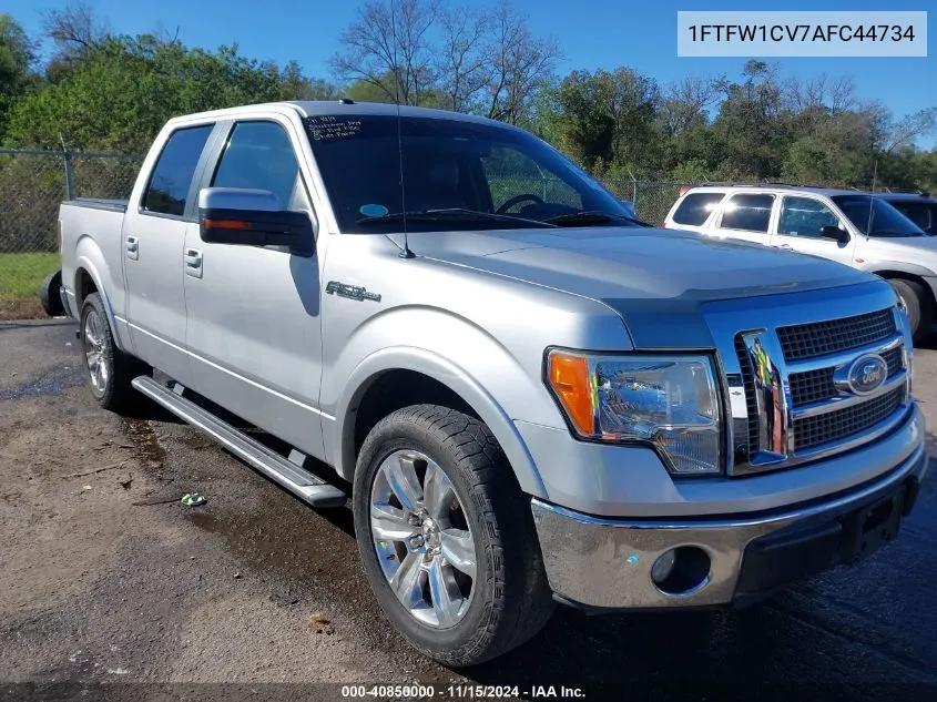 2010 Ford F-150 Fx2 Sport/Harley-Davidson/King Ranch/Lariat/Platinum/Xl/Xlt VIN: 1FTFW1CV7AFC44734 Lot: 40850000