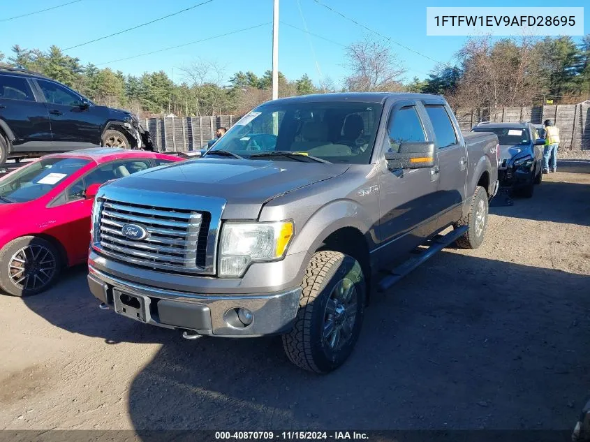 2010 Ford F-150 Fx4/Harley-Davidson/King Ranch/Lariat/Platinum/Xl/Xlt VIN: 1FTFW1EV9AFD28695 Lot: 40870709