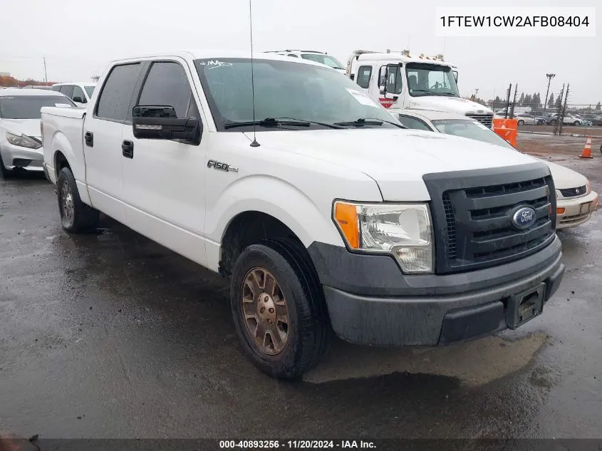 2010 Ford F-150 Xl VIN: 1FTEW1CW2AFB08404 Lot: 40893256