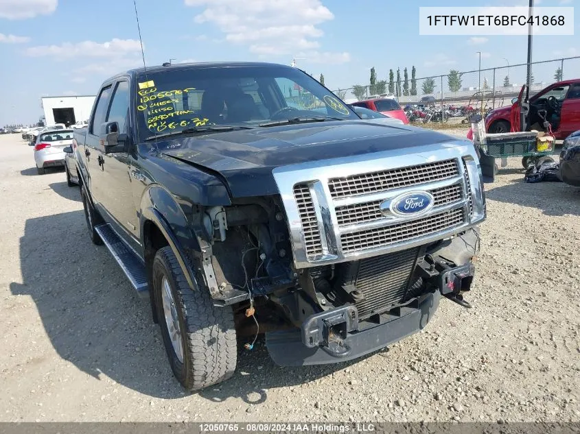 1FTFW1ET6BFC41868 2011 Ford F-150 Lariat