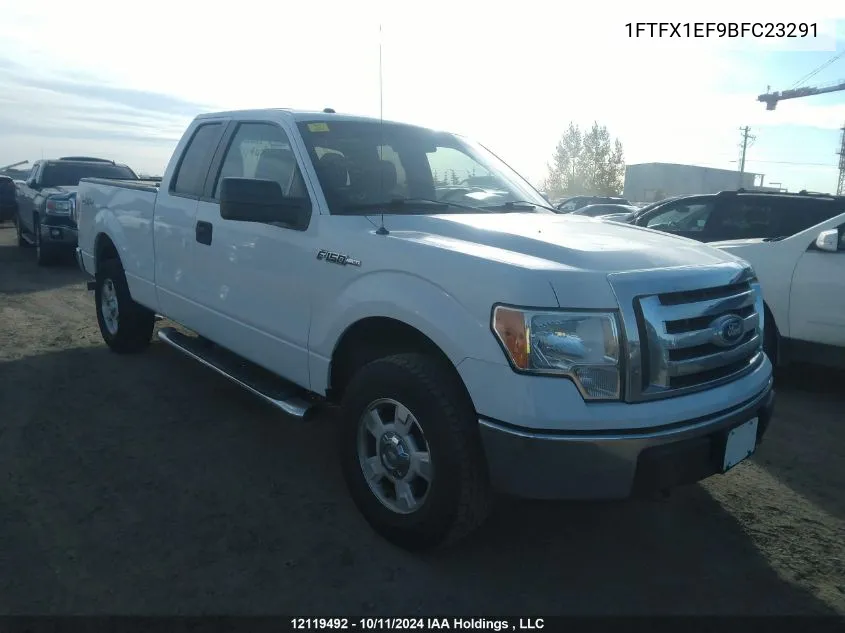 2011 Ford F150 Super Cab VIN: 1FTFX1EF9BFC23291 Lot: 12119492