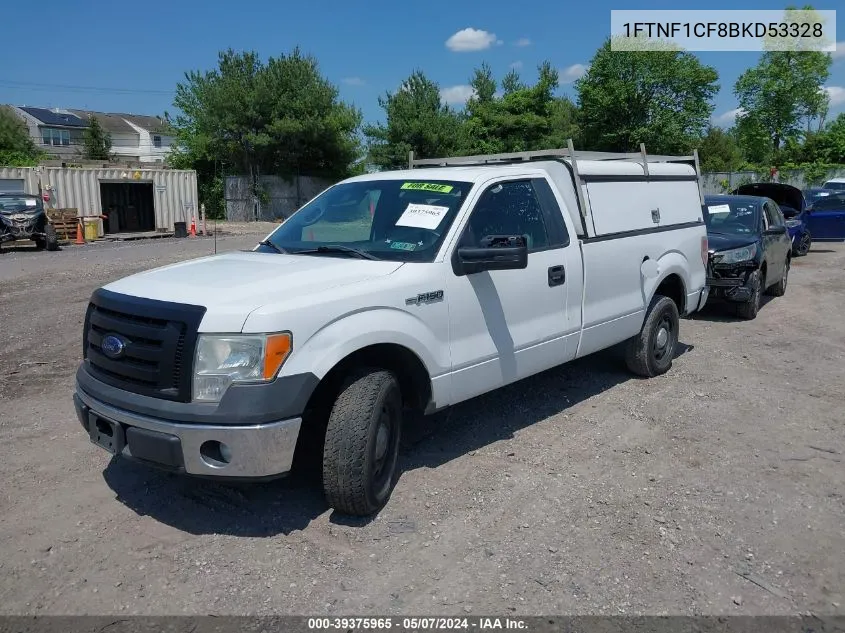 2011 Ford F-150 Xl VIN: 1FTNF1CF8BKD53328 Lot: 39375965