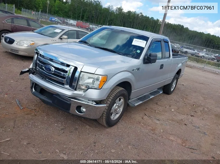 2011 Ford F-150 Xlt VIN: 1FTEX1CM7BFC07961 Lot: 39414171