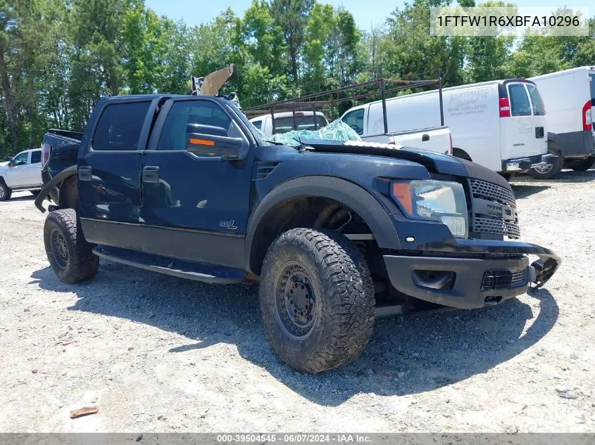 1FTFW1R6XBFA10296 2011 Ford F-150 Svt Raptor