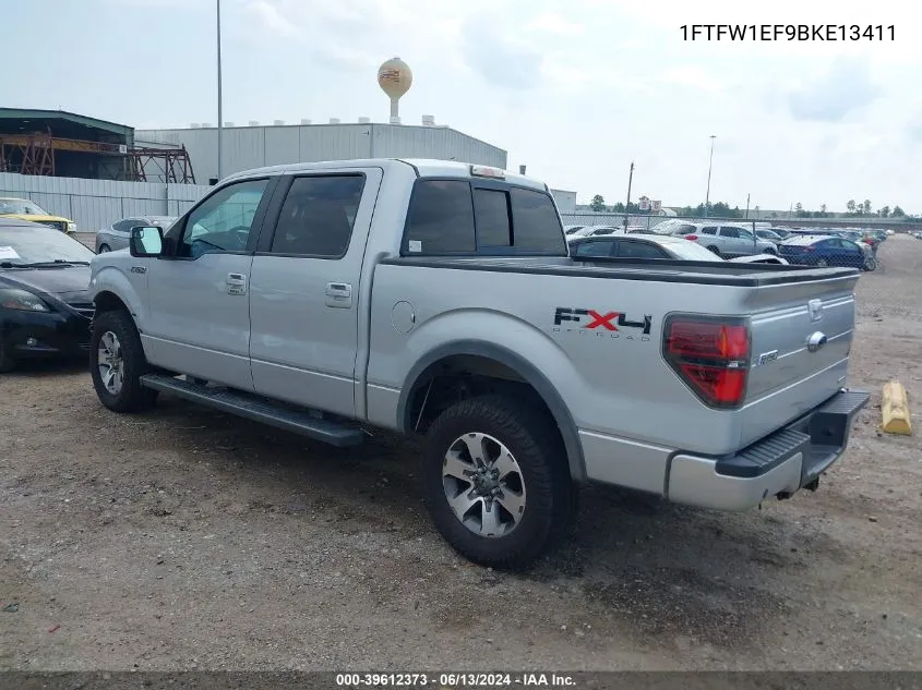 2011 Ford F-150 Fx4 VIN: 1FTFW1EF9BKE13411 Lot: 39612373