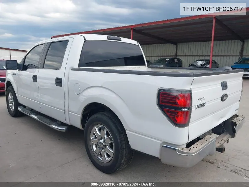 1FTFW1CF1BFC06717 2011 Ford F-150 Xlt