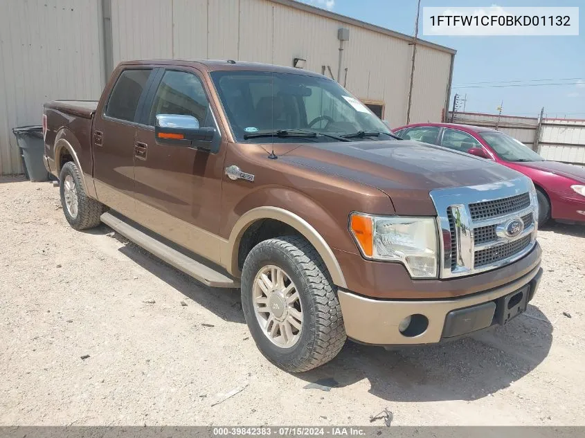 1FTFW1CF0BKD01132 2011 Ford F-150 King Ranch