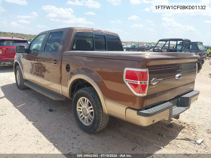 1FTFW1CF0BKD01132 2011 Ford F-150 King Ranch