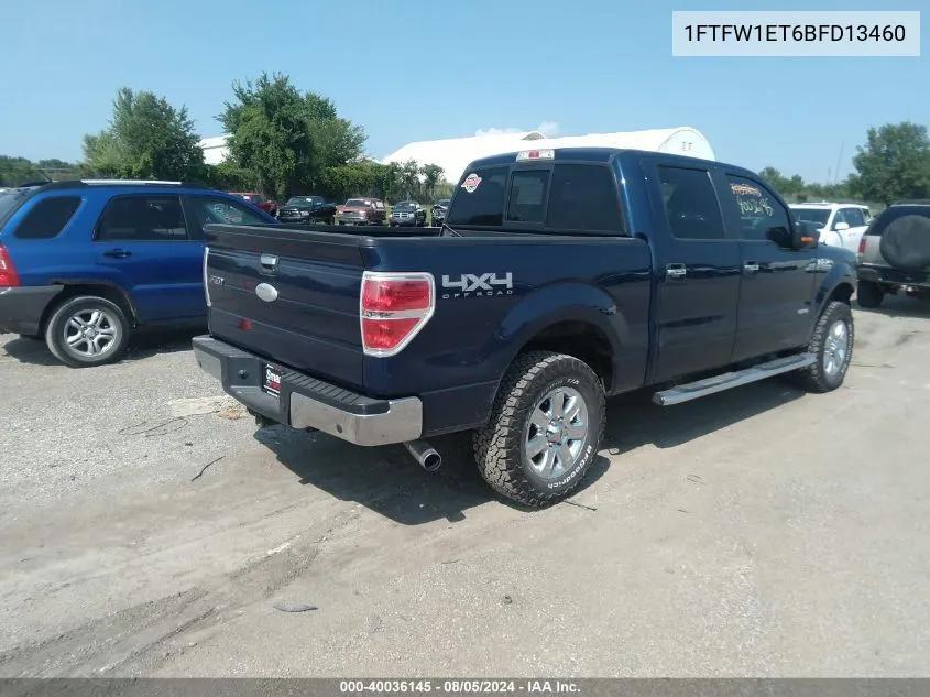 1FTFW1ET6BFD13460 2011 Ford F-150 Xlt