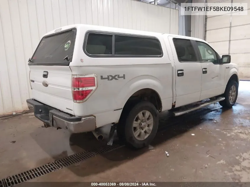 1FTFW1EF5BKE09548 2011 Ford F-150 Xlt