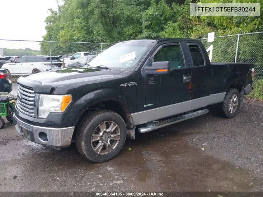 2011 Ford F-150 Xlt VIN: 1FTFX1CT5BFB30244 Lot: 40064195