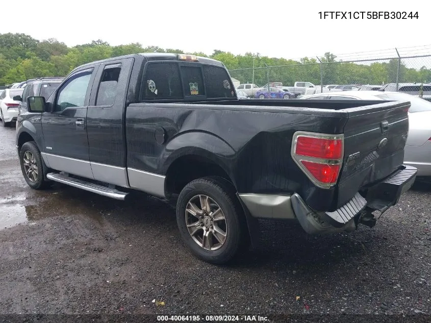 1FTFX1CT5BFB30244 2011 Ford F-150 Xlt