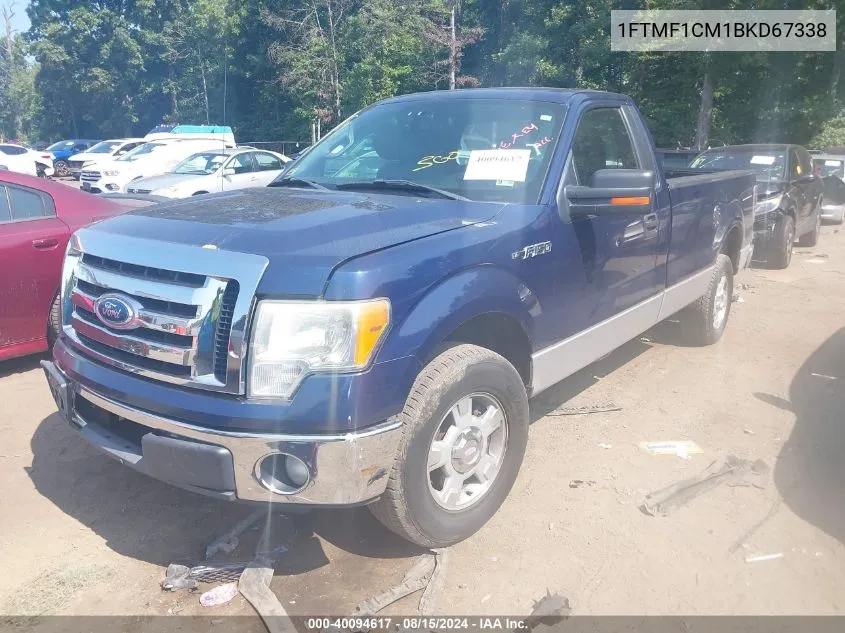 2011 Ford F-150 Xlt VIN: 1FTMF1CM1BKD67338 Lot: 40094617