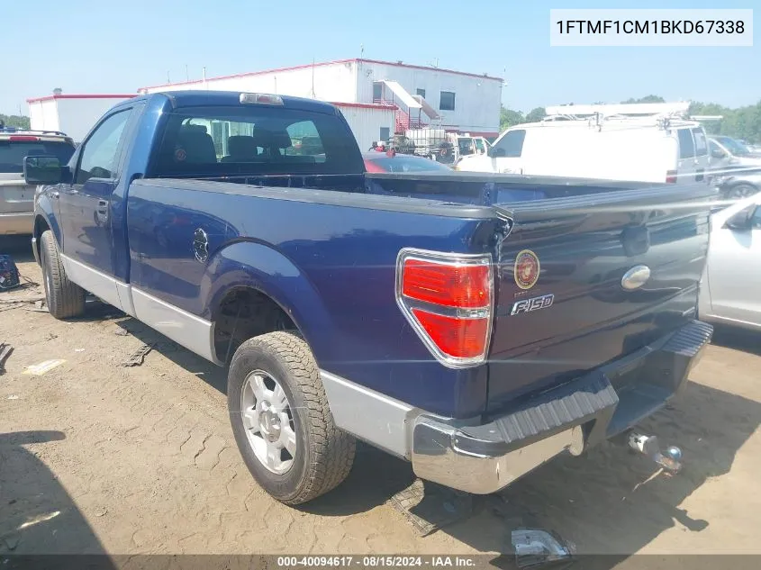 1FTMF1CM1BKD67338 2011 Ford F-150 Xlt