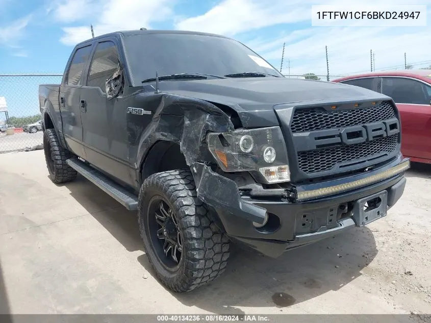 1FTFW1CF6BKD24947 2011 Ford F-150 Fx2