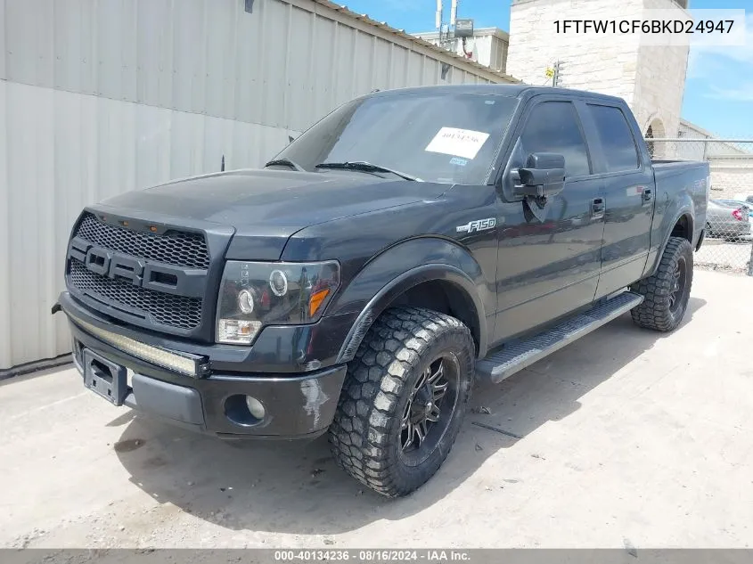 1FTFW1CF6BKD24947 2011 Ford F-150 Fx2