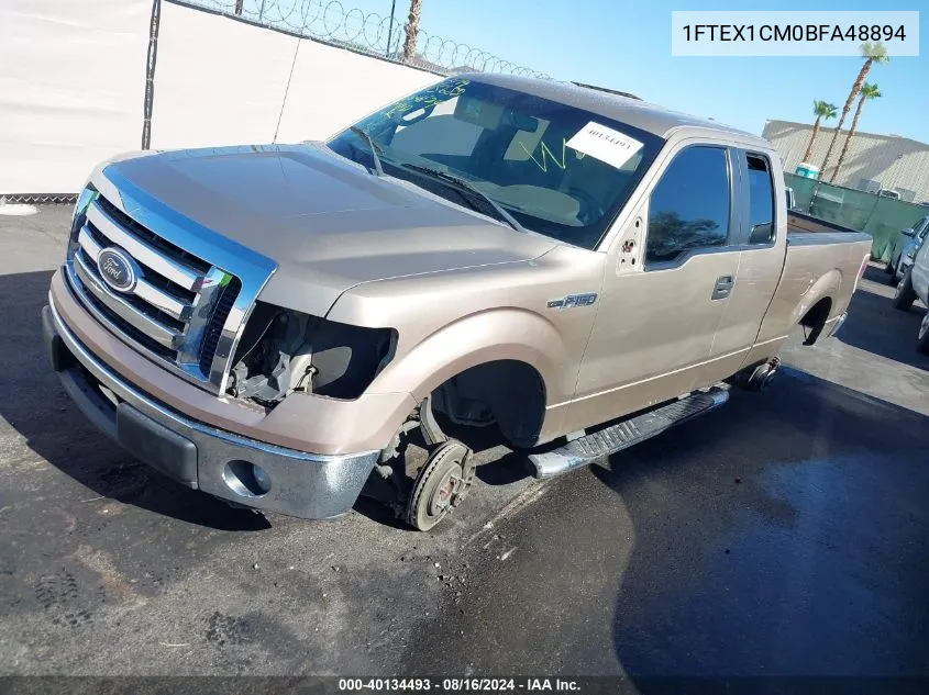 2011 Ford F-150 Xlt VIN: 1FTEX1CM0BFA48894 Lot: 40134493