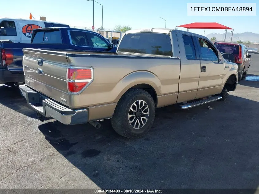 2011 Ford F-150 Xlt VIN: 1FTEX1CM0BFA48894 Lot: 40134493