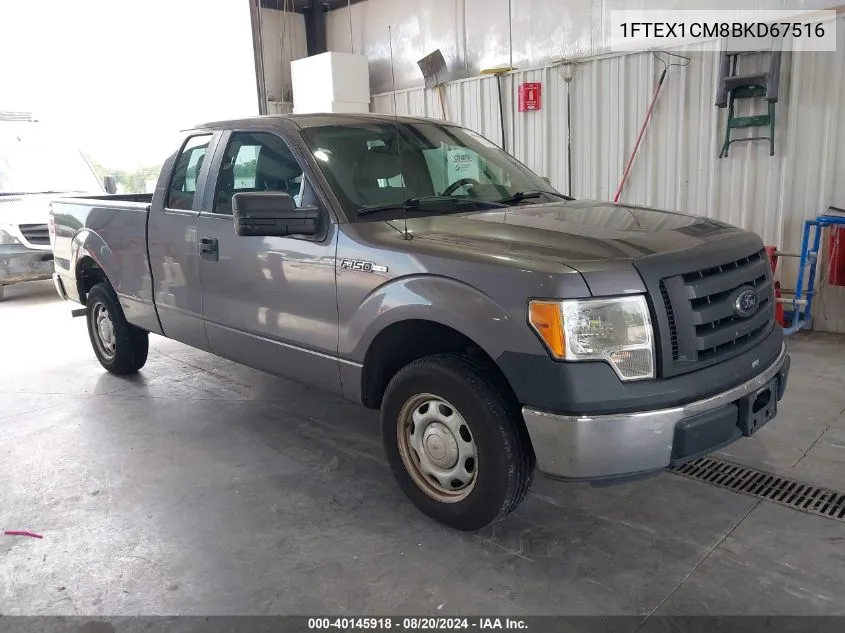 1FTEX1CM8BKD67516 2011 Ford F-150 Xl