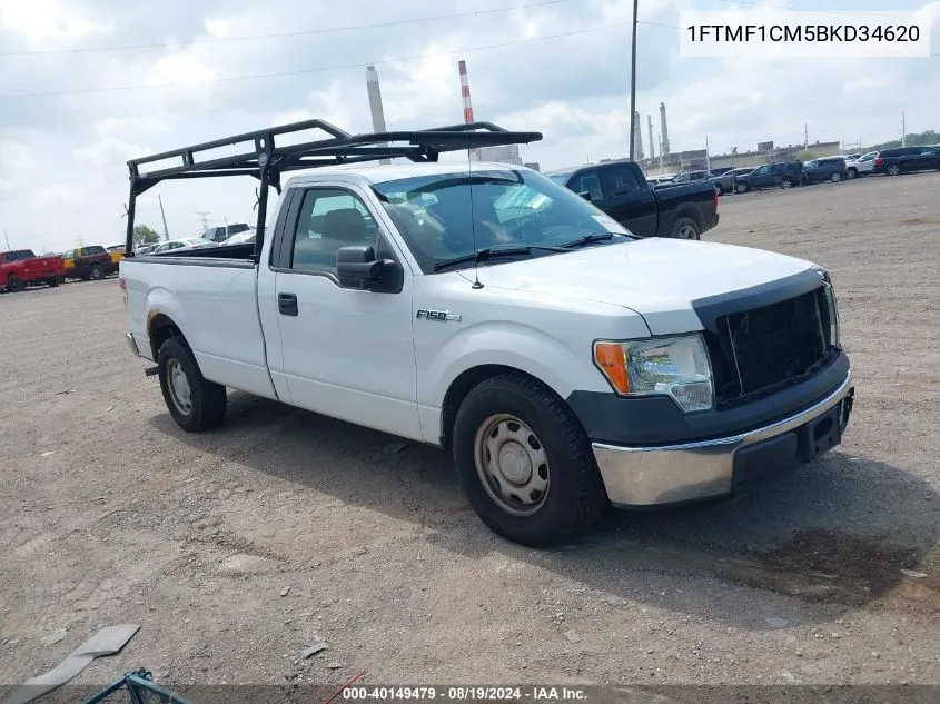 1FTMF1CM5BKD34620 2011 Ford F-150 Xl