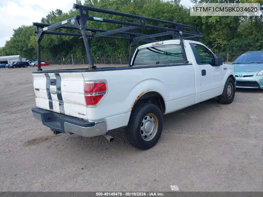 1FTMF1CM5BKD34620 2011 Ford F-150 Xl