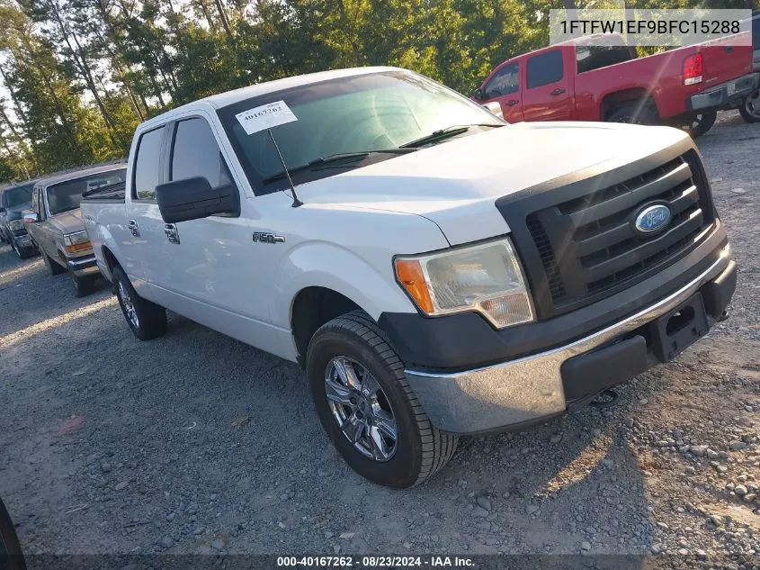 1FTFW1EF9BFC15288 2011 Ford F-150 Xl