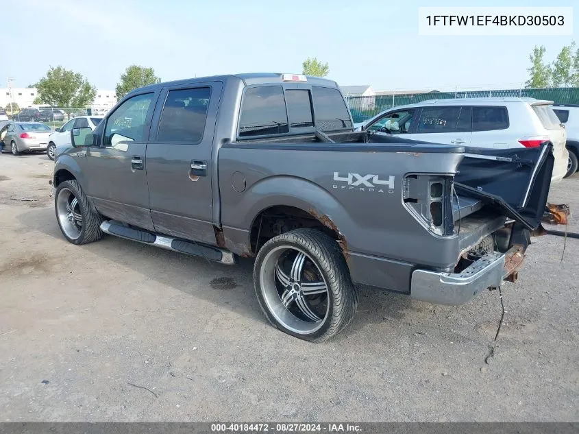 1FTFW1EF4BKD30503 2011 Ford F-150 Xlt