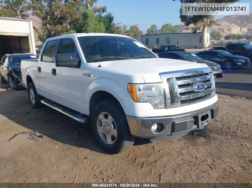 2011 Ford F-150 Xlt VIN: 1FTEW1CM4BFD13741 Lot: 40224174