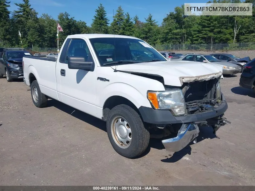 1FTMF1CM7BKD82863 2011 Ford F-150 Xl