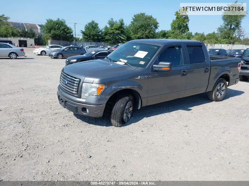 2011 Ford F-150 Xlt VIN: 1FTEW1CM1BFC37184 Lot: 40270747