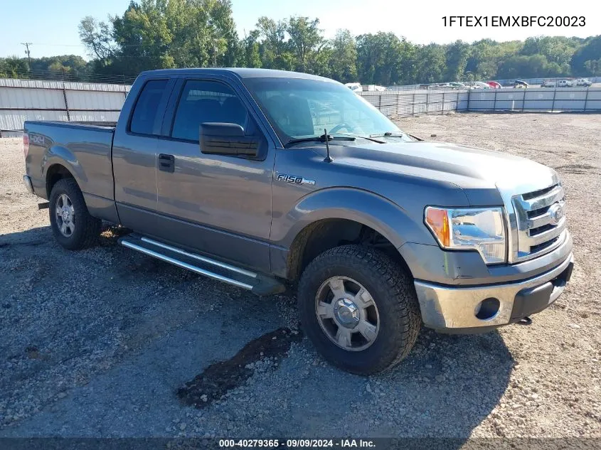 2011 Ford F-150 Xlt VIN: 1FTEX1EMXBFC20023 Lot: 40279365